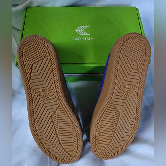 Cariuma Womens OCA Low Gum Liberty Purple Sneakers - Picture 4 of 8